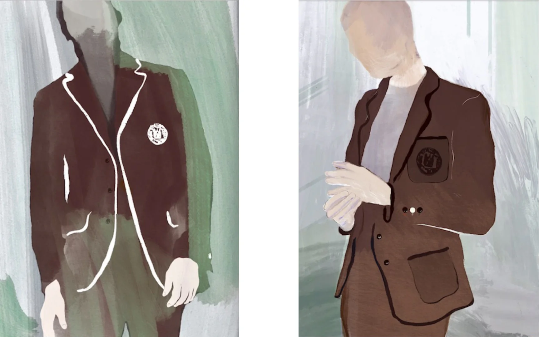 Illustrationen Sacko Entwurf