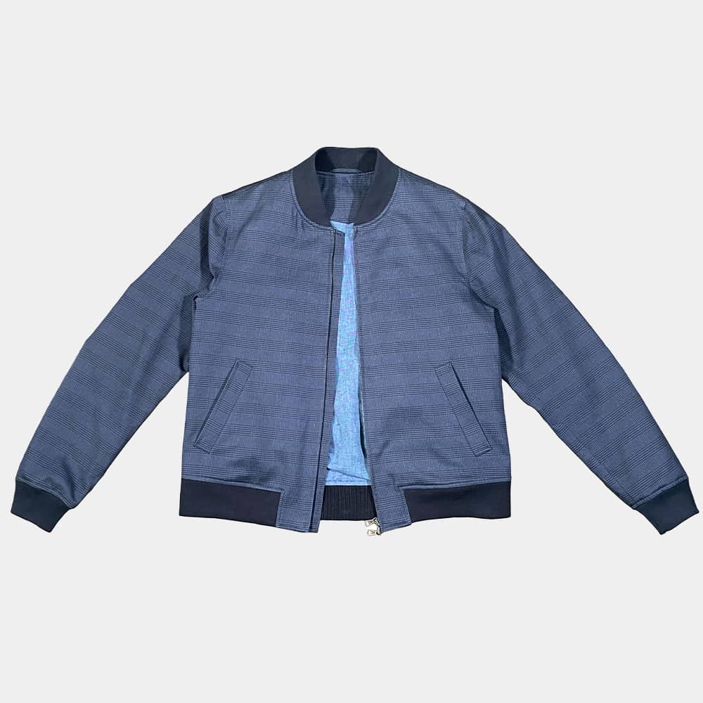Bedruckte Baumwolle Blouson