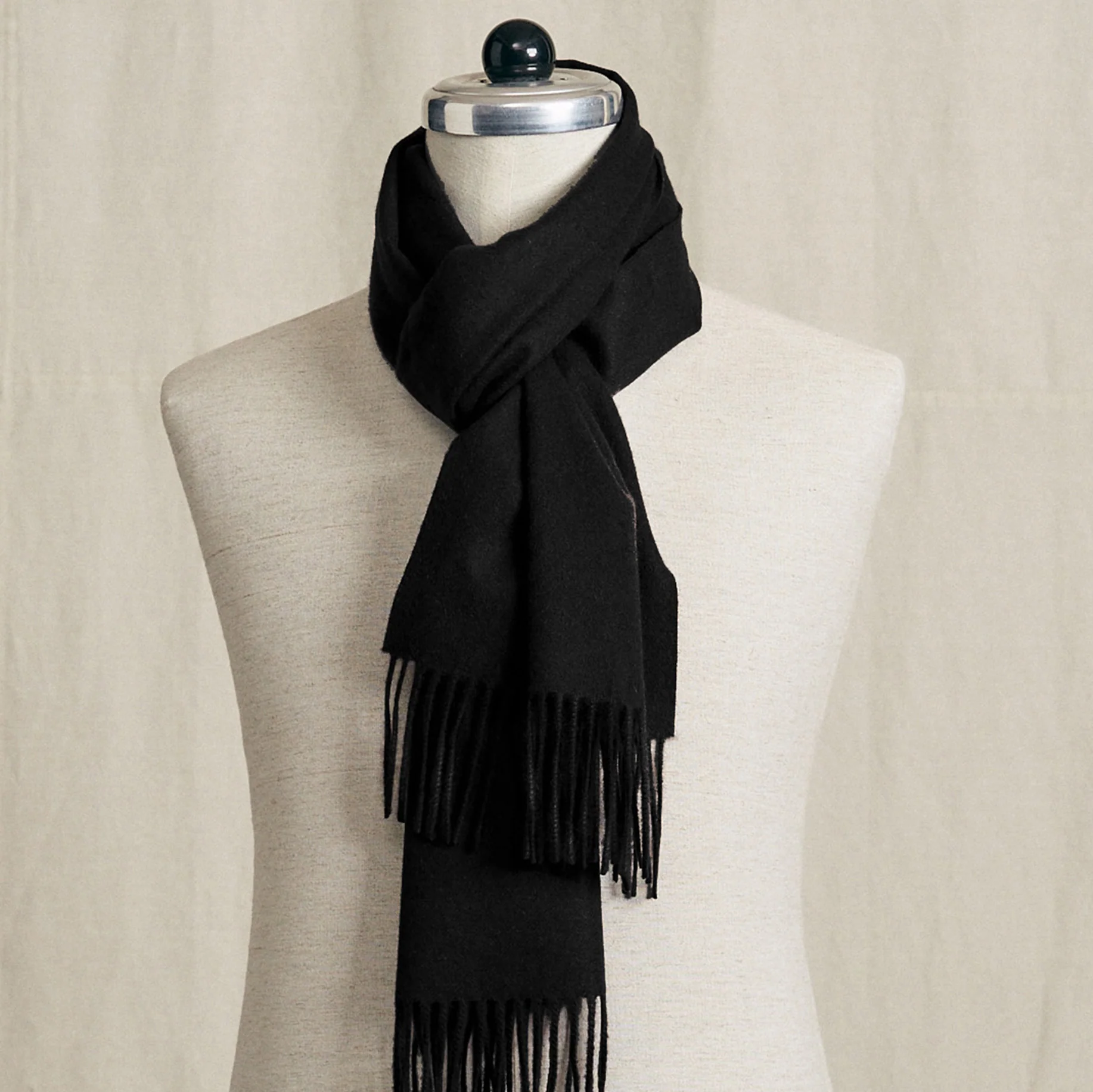 Cashmere Schal Black