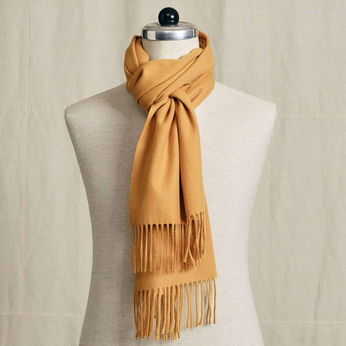 Cashmere Schal Curcuma