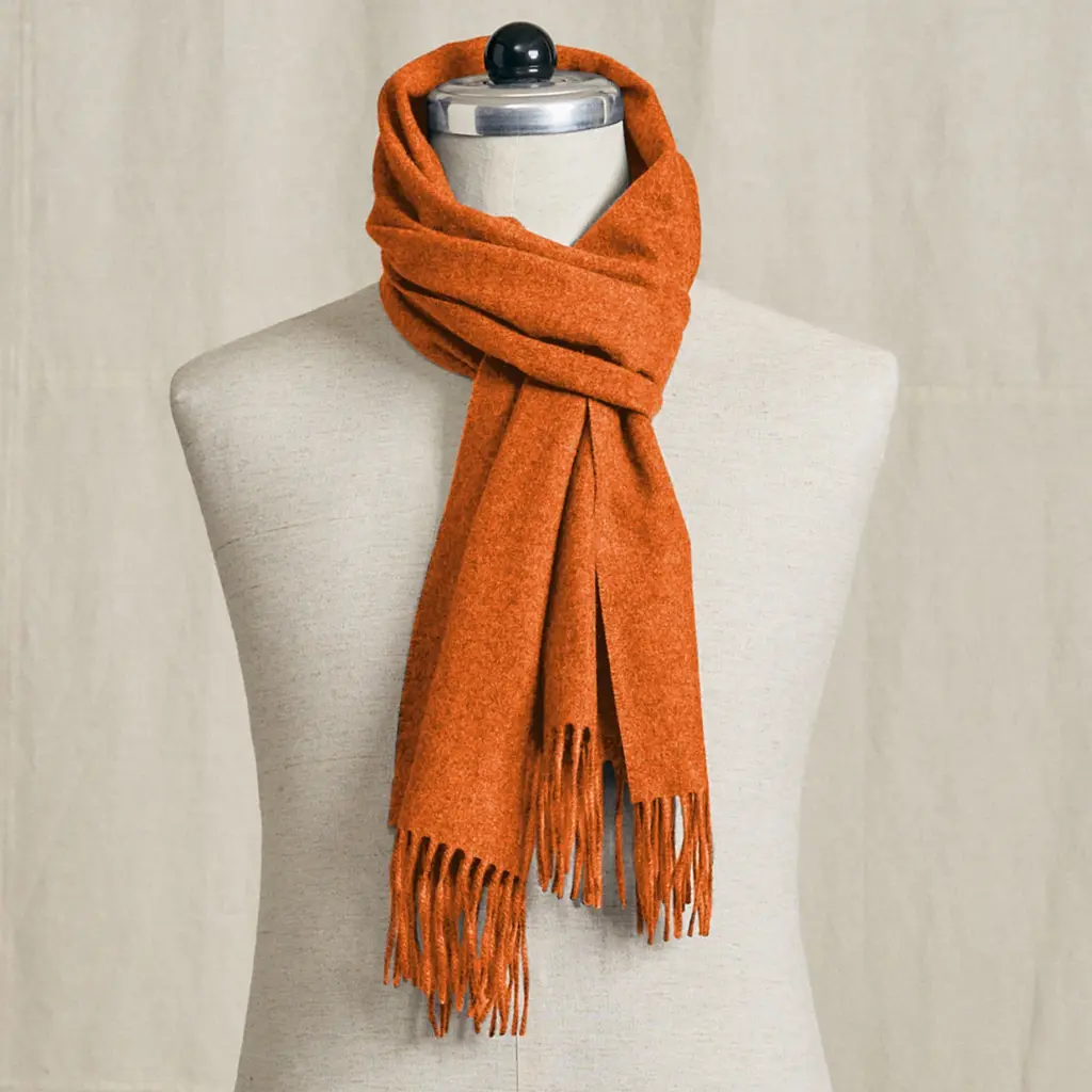 Cashmere Schal Orange