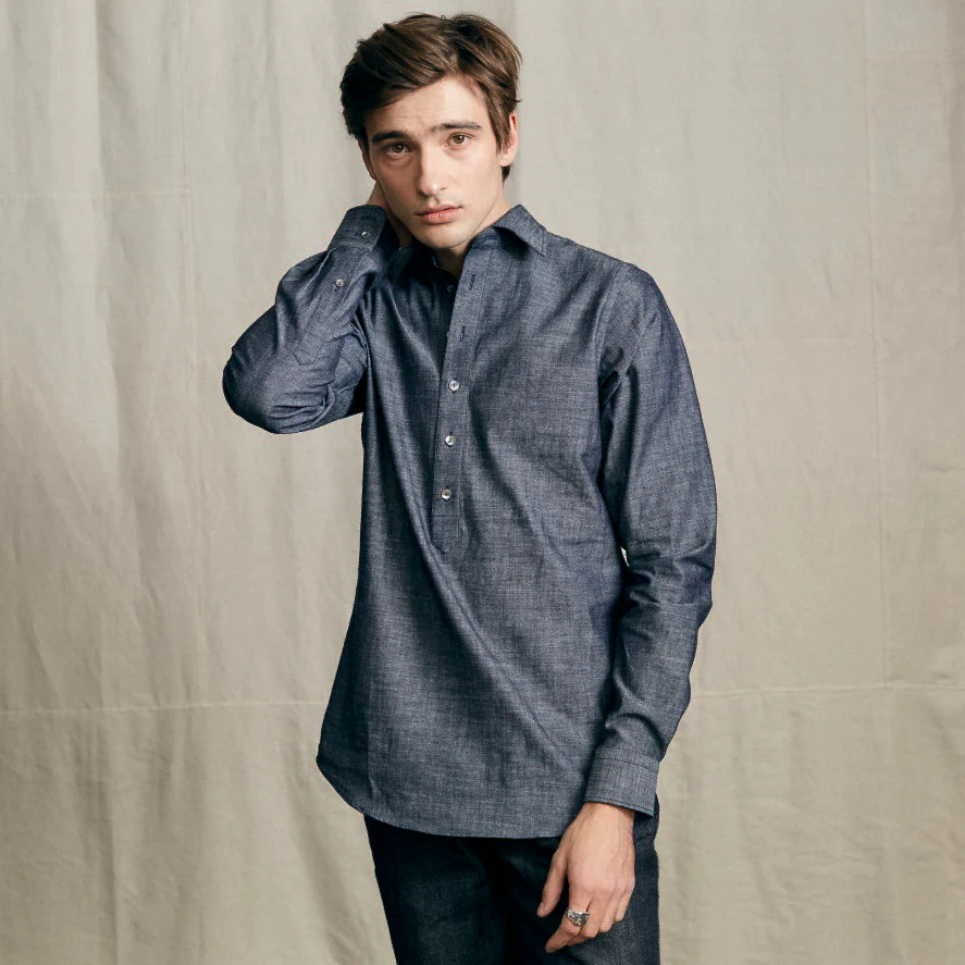 Poloshirt Light Denim