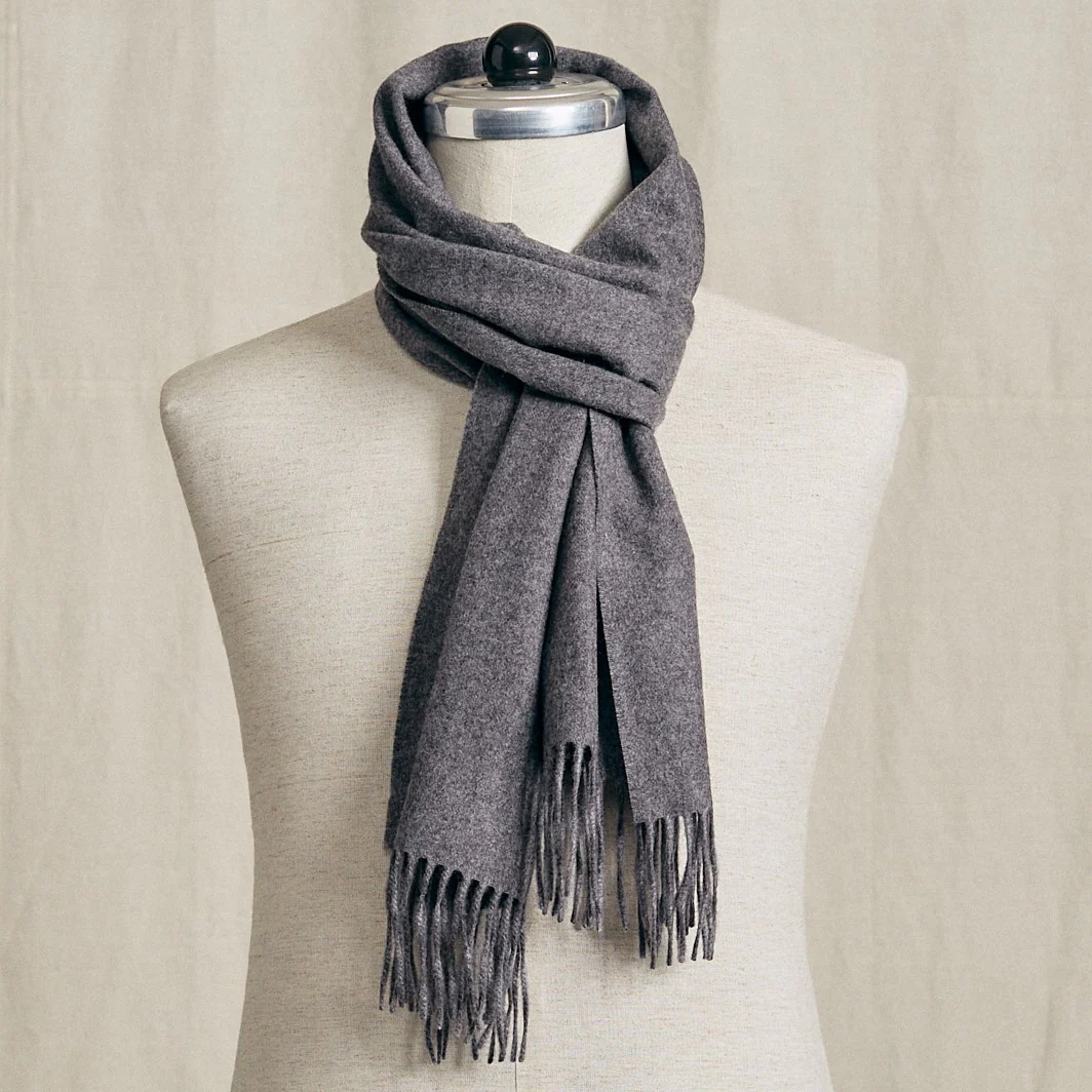 Cashmere Schal Lightgrey