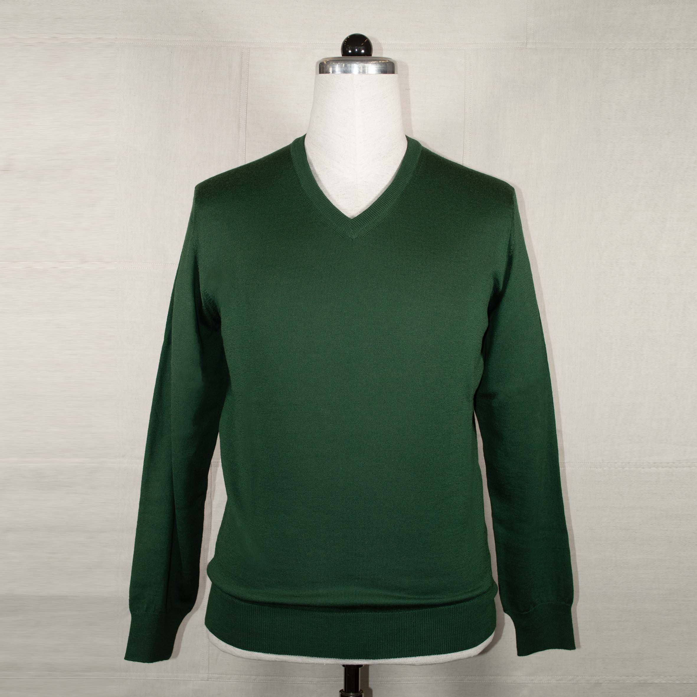 V-Pullover Green
