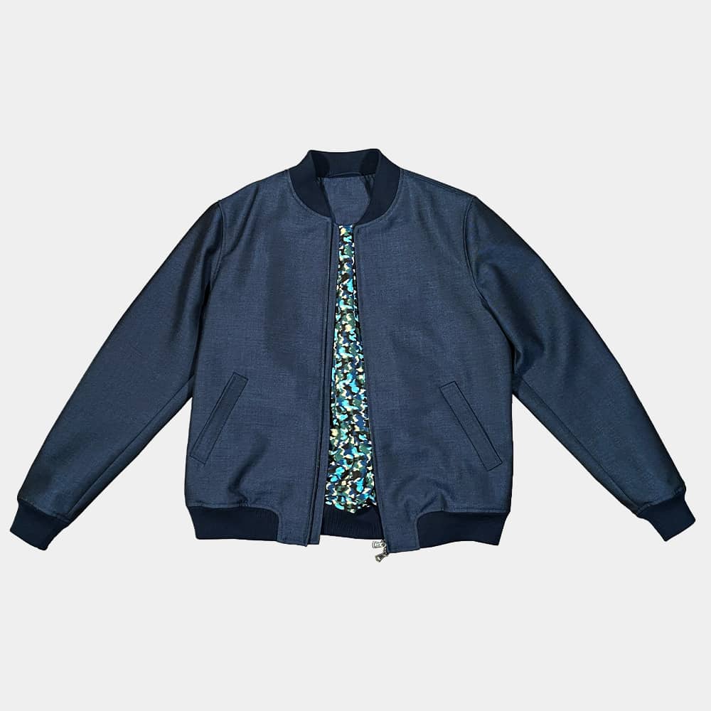 Wolle/Mohair Blouson